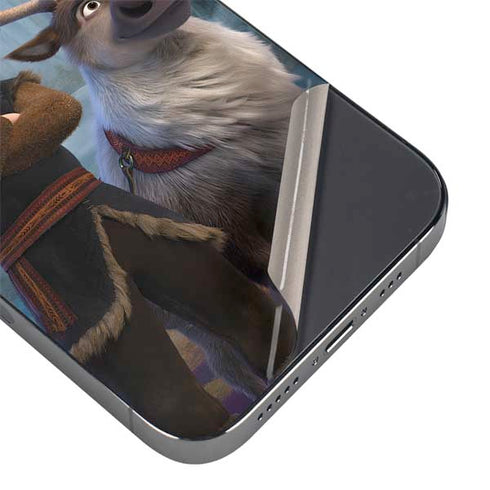 Disney Frozen II Kristoff and Sven iPhone 16e Skin